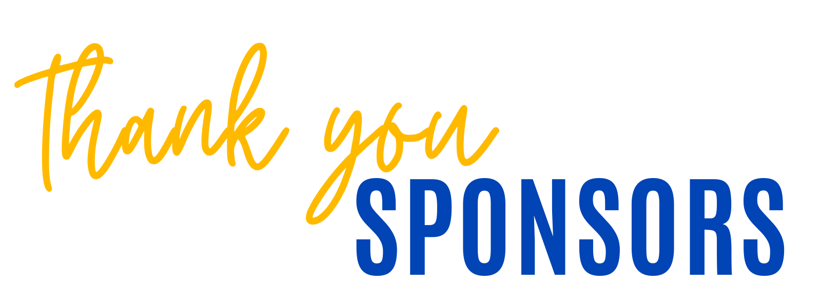 Thank You Sponsors